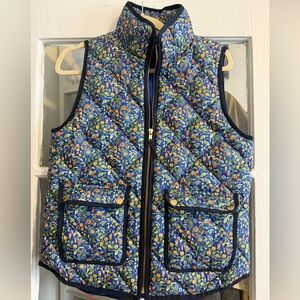 J. Crew Liberty Floral Vest